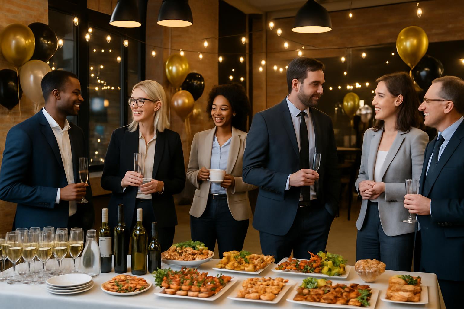 Resultados y análisis de fiesta de empresa en entorno empresarial 2026