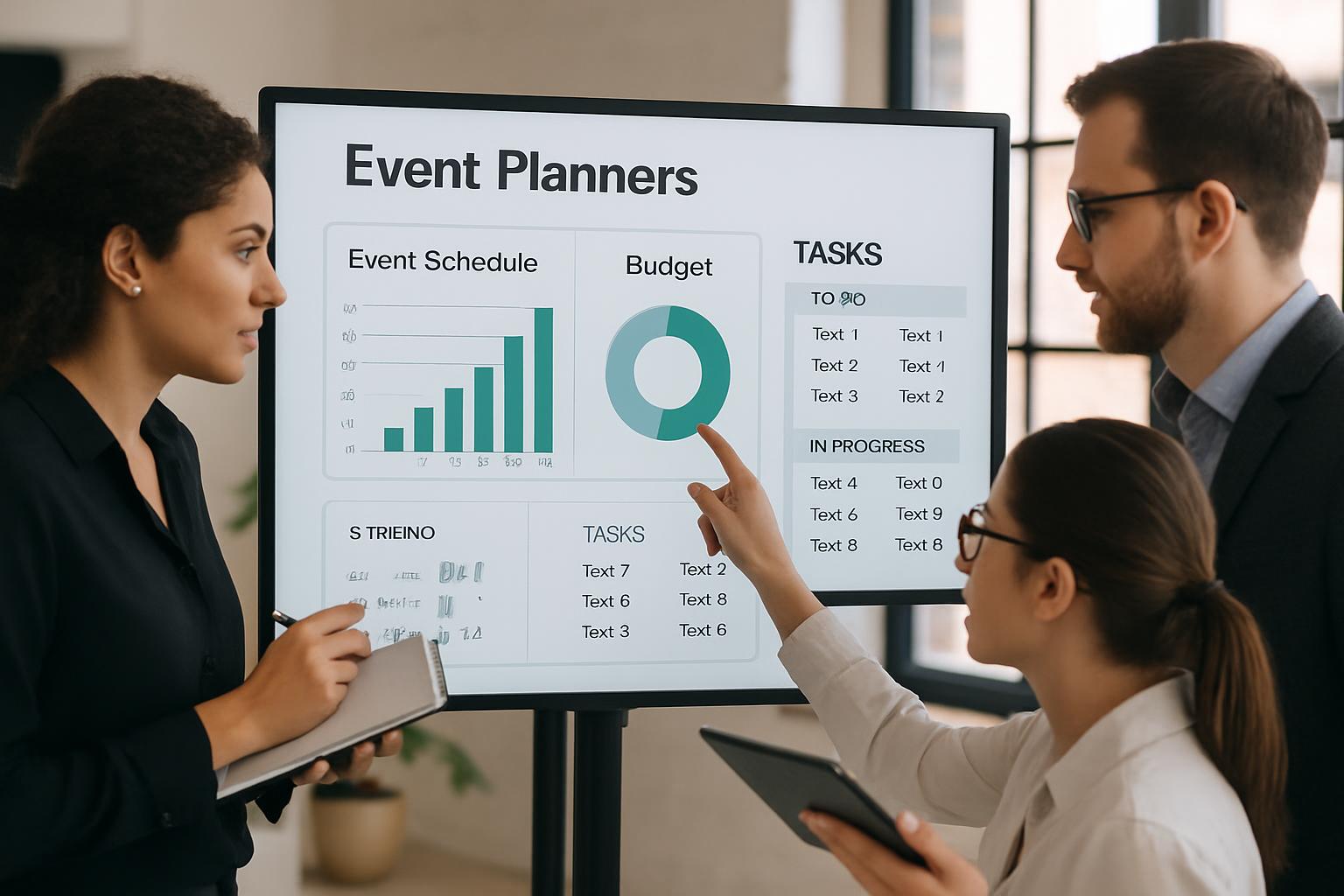 Resultados y análisis de organización de eventos en entorno empresarial 2026