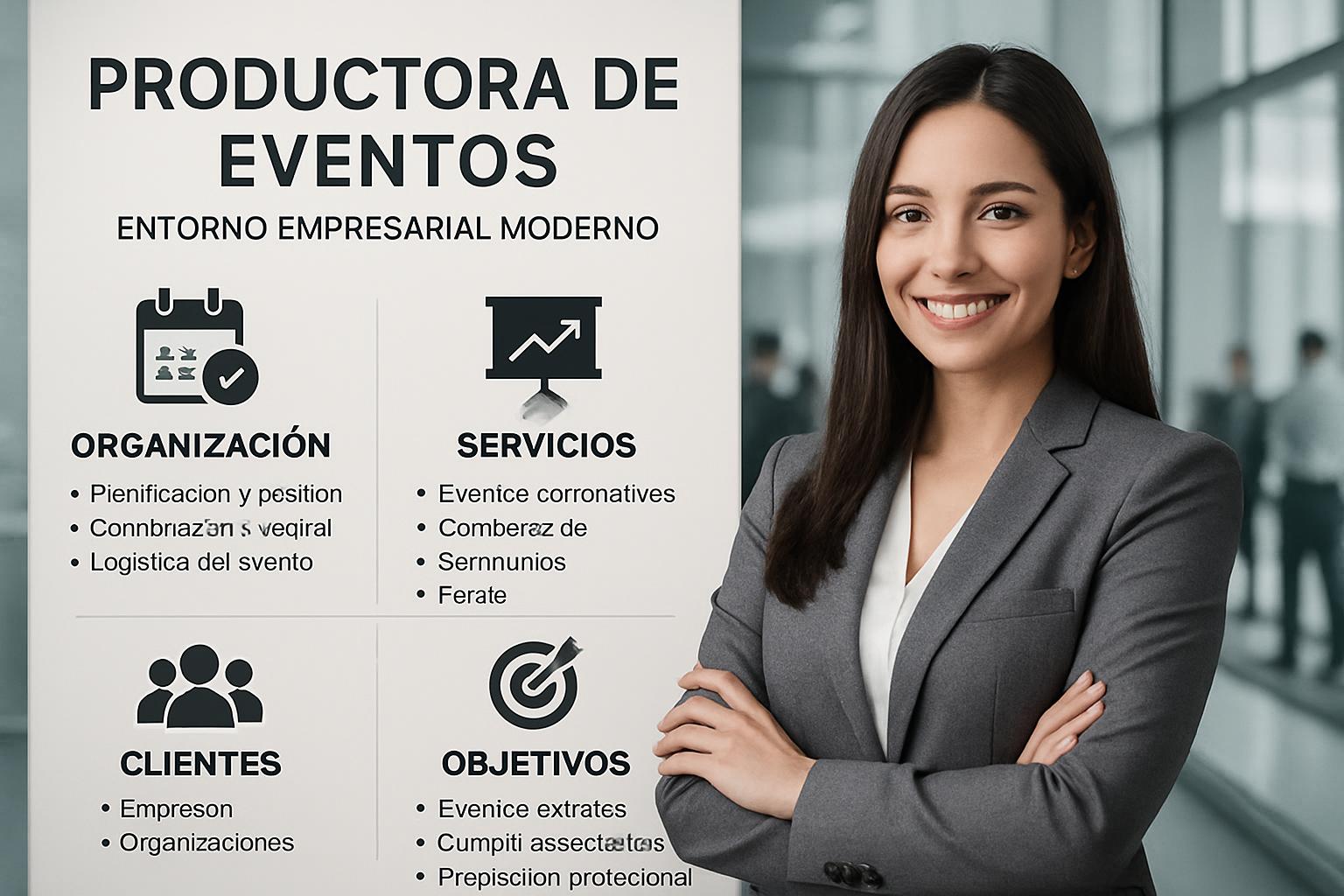 Infografía sobre Productora de Eventos — análisis y datos clave 2026