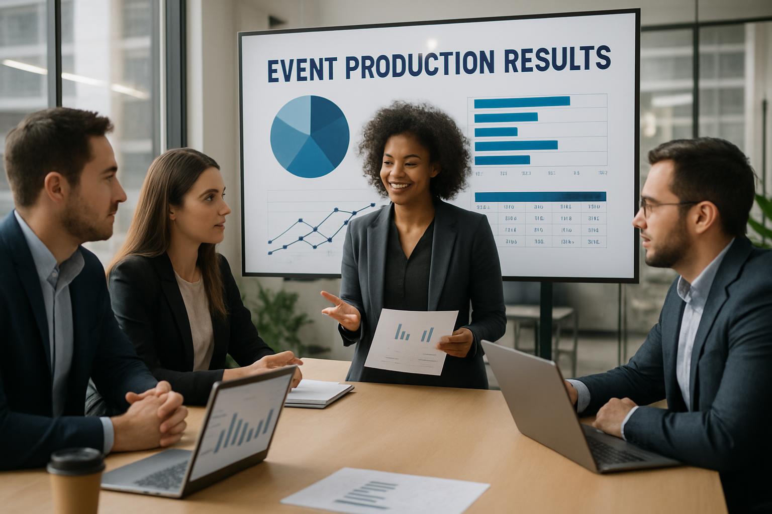 Resultados y análisis de Productora de Eventos en entorno empresarial 2026