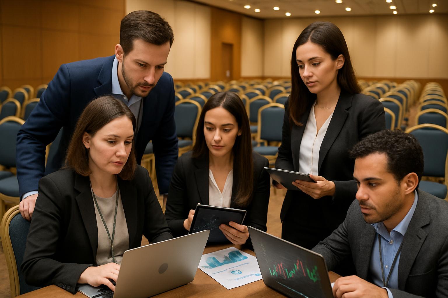 Resultados y análisis de cotización eventos santiago en entorno empresarial 2026