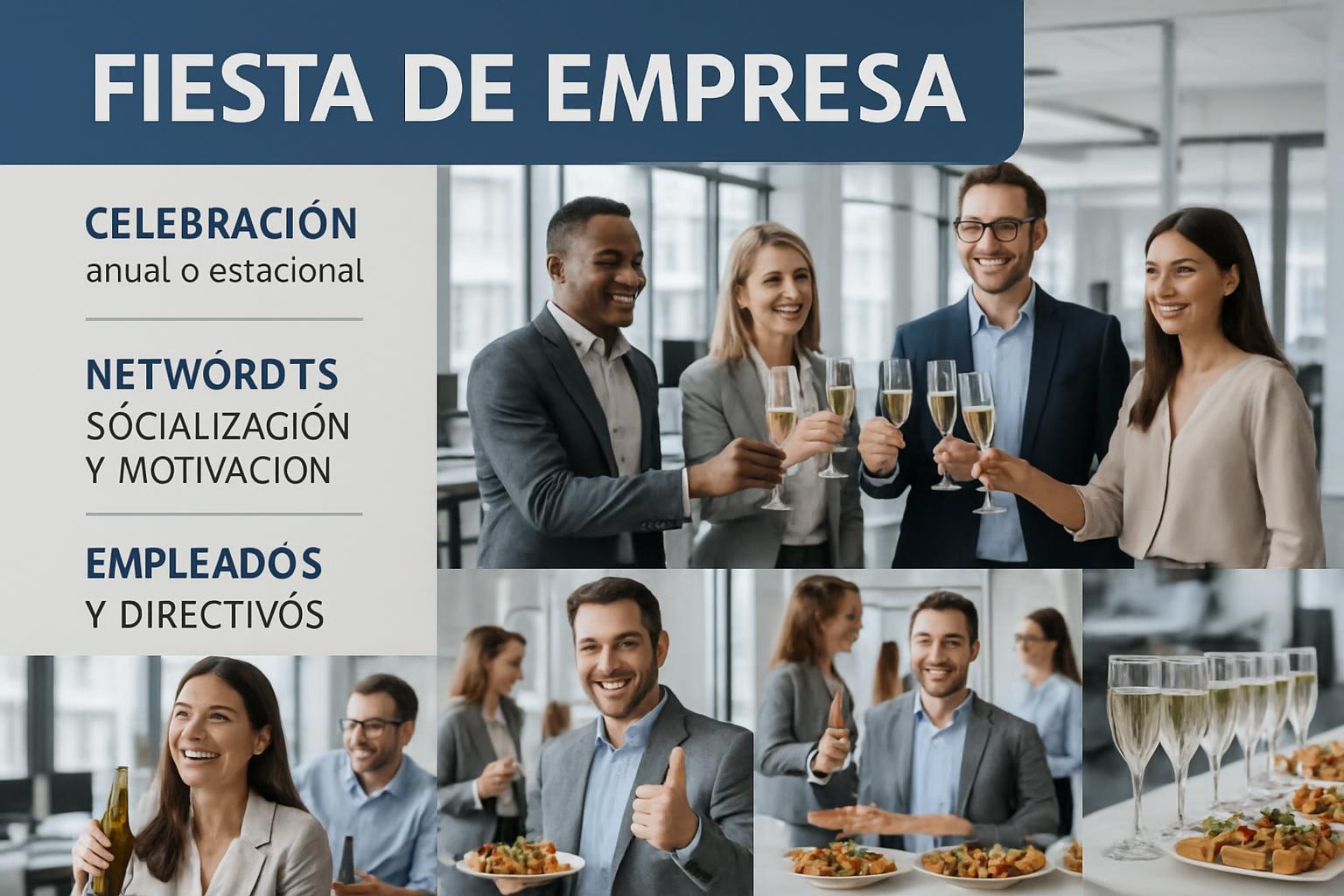 Infografía sobre fiesta de empresa — análisis y datos clave 2026