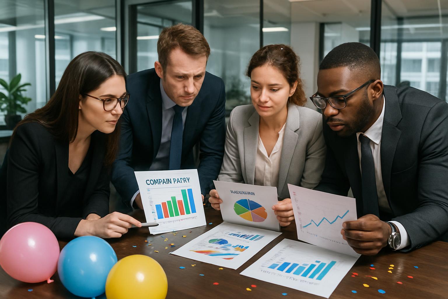 Resultados y análisis de fiesta de empresa en entorno empresarial 2026