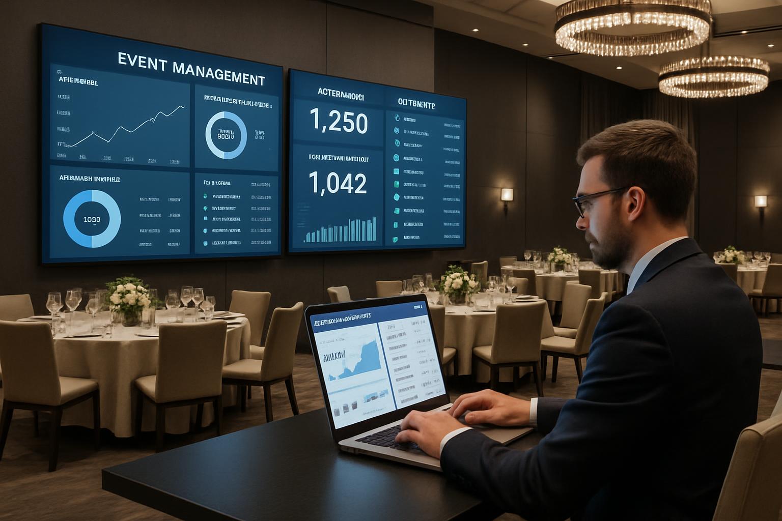 Resultados y análisis de arriendo de salón de eventos en entorno empresarial 2026