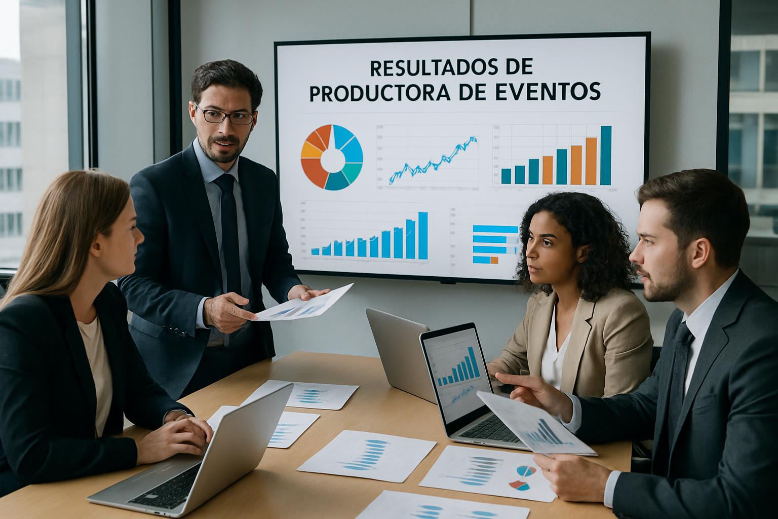 Resultados y análisis de Productora de Eventos en entorno empresarial 2026
