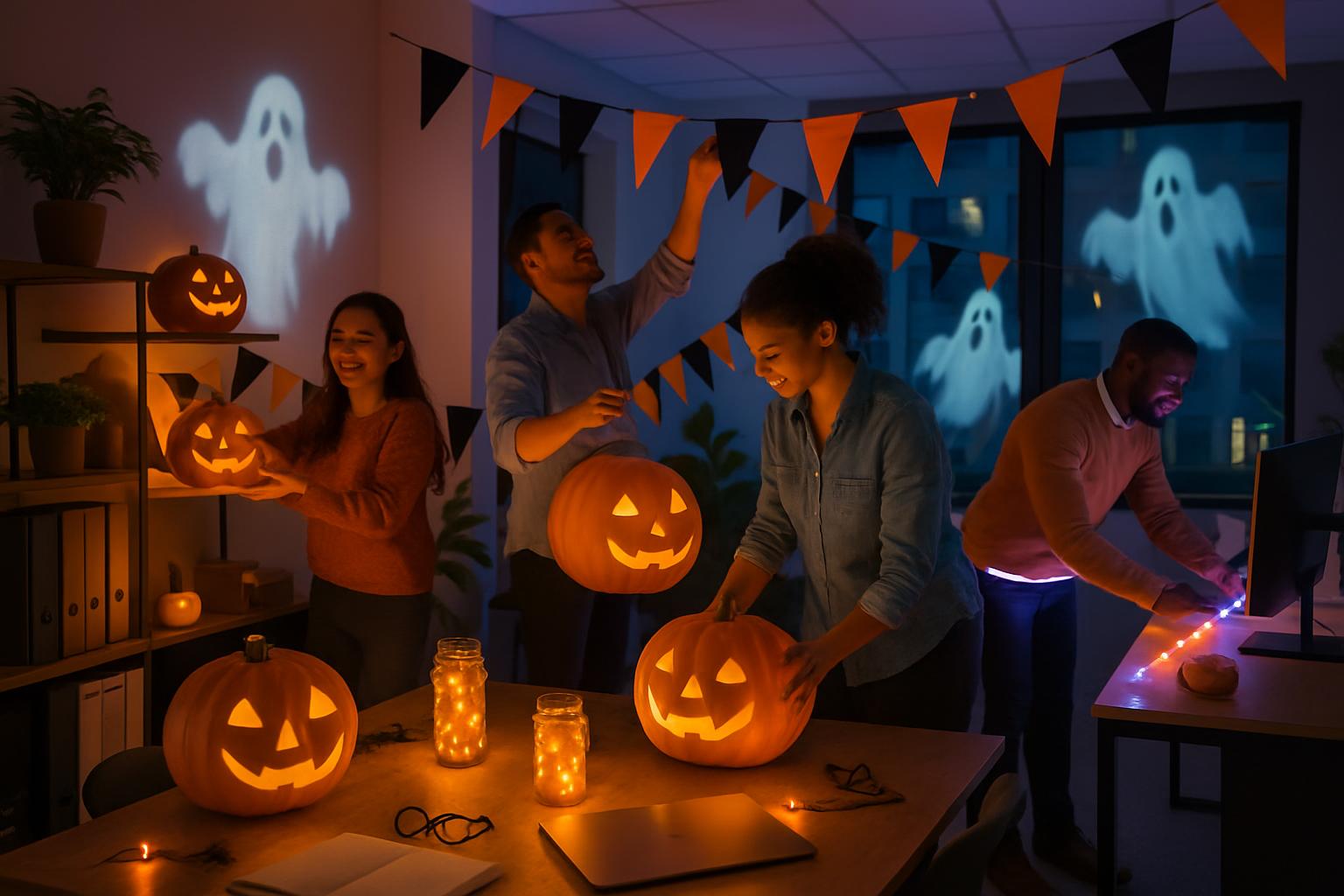Infografía sobre fiesta empresa halloween — análisis y datos clave 2026