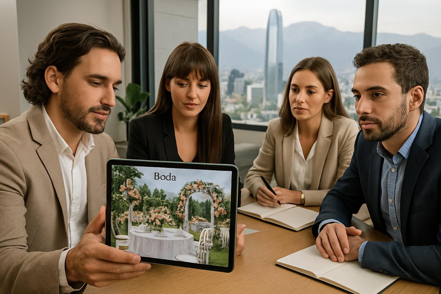 Infografía sobre matrimonios en santiago — análisis y datos clave 2026
