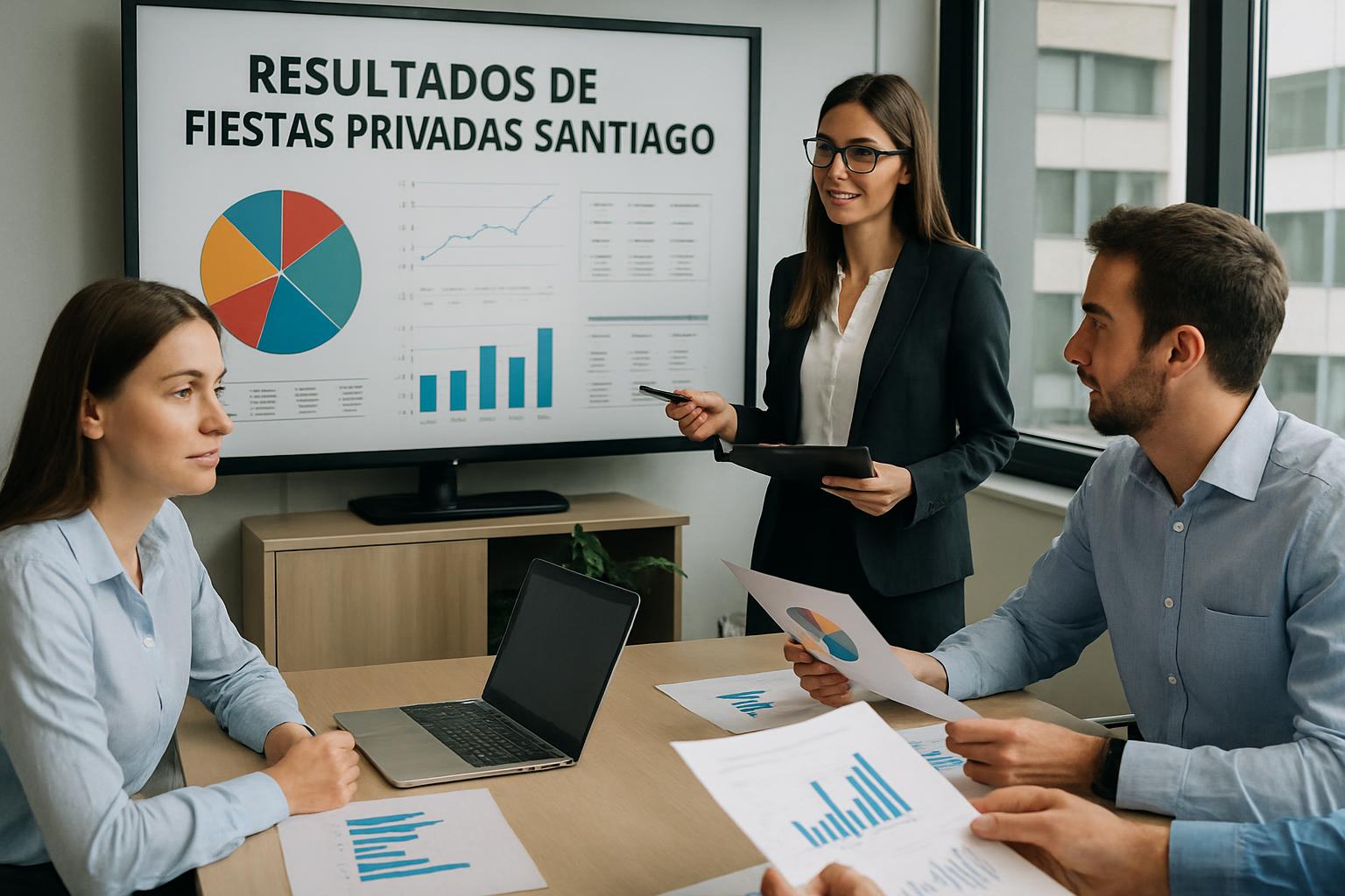 Resultados y análisis de fiestas privadas santiago en entorno empresarial 2026
